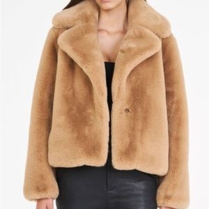 Soia & Kyo Faux Fur Emmauelle Jacket - Longer Version